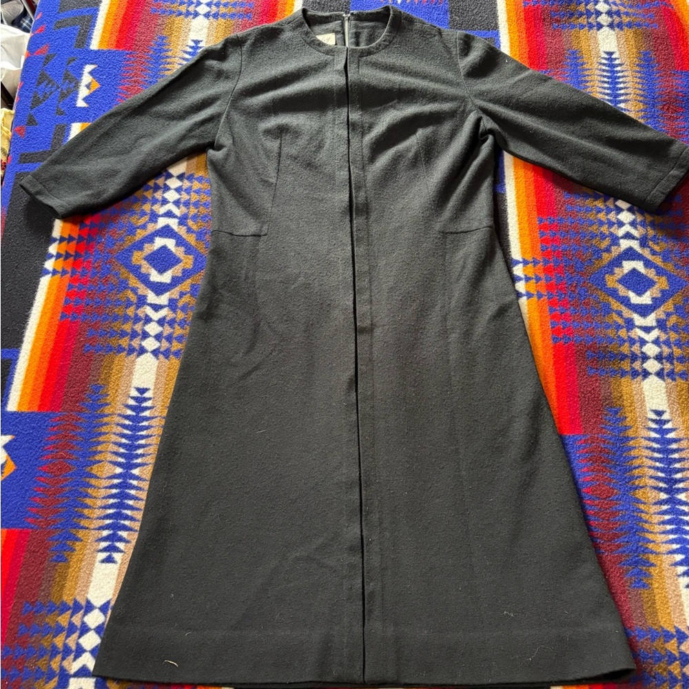 True vintage 1950s ladies medium small by Merley black dress
